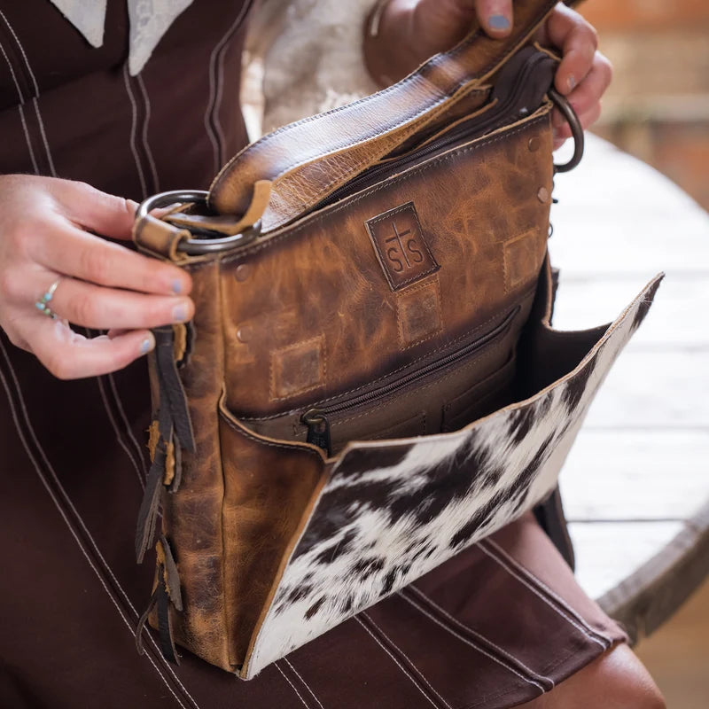 STS Ranchwear Guadalupe Cowhide Olivia Crossbody