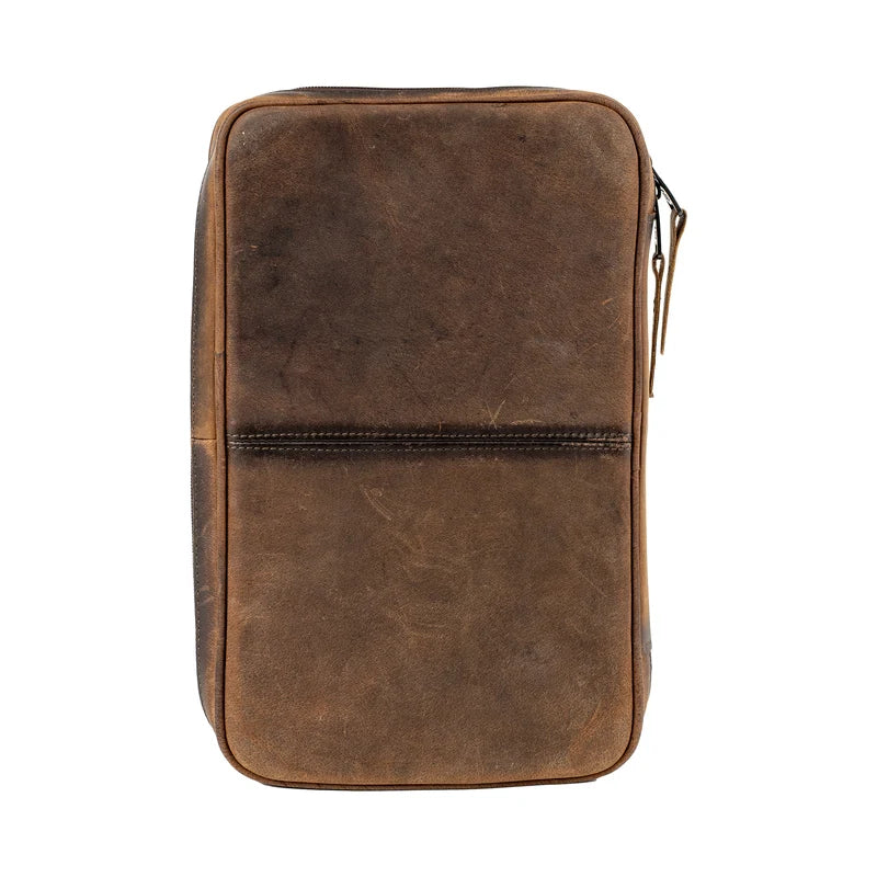 STS Ranchwear Cowhide Squash Jewelry Case