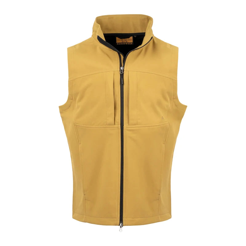STS Ranchwear Men's Weston Valley Vest in Curry