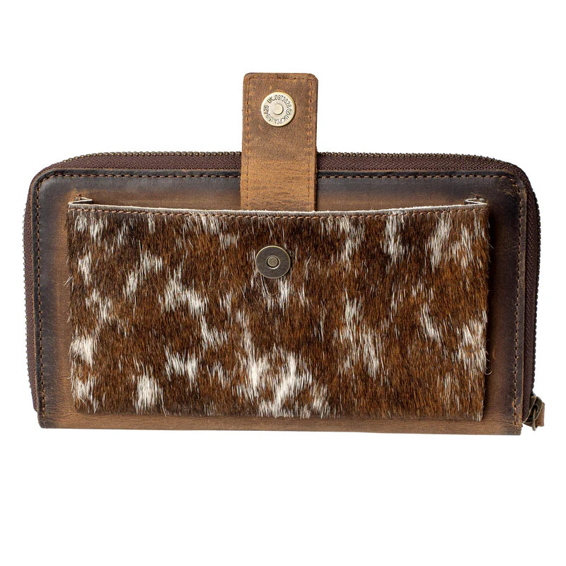 STS Ranchwear Cowhide Bentley Wallet