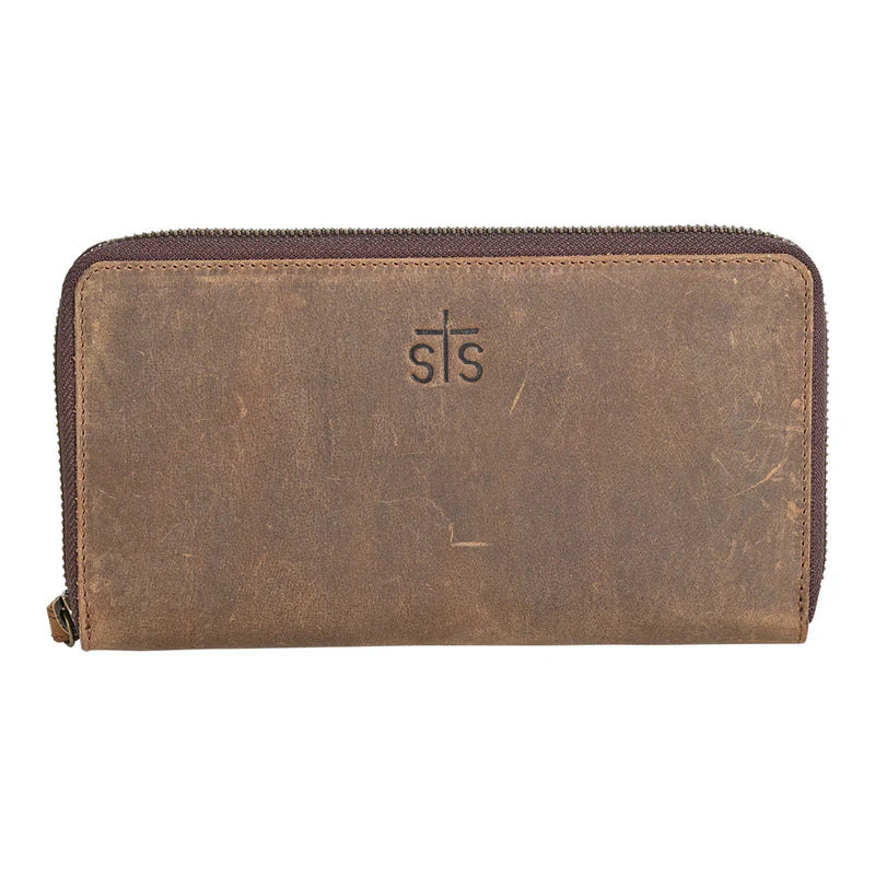 STS Ranchwear Cowhide Bentley Wallet