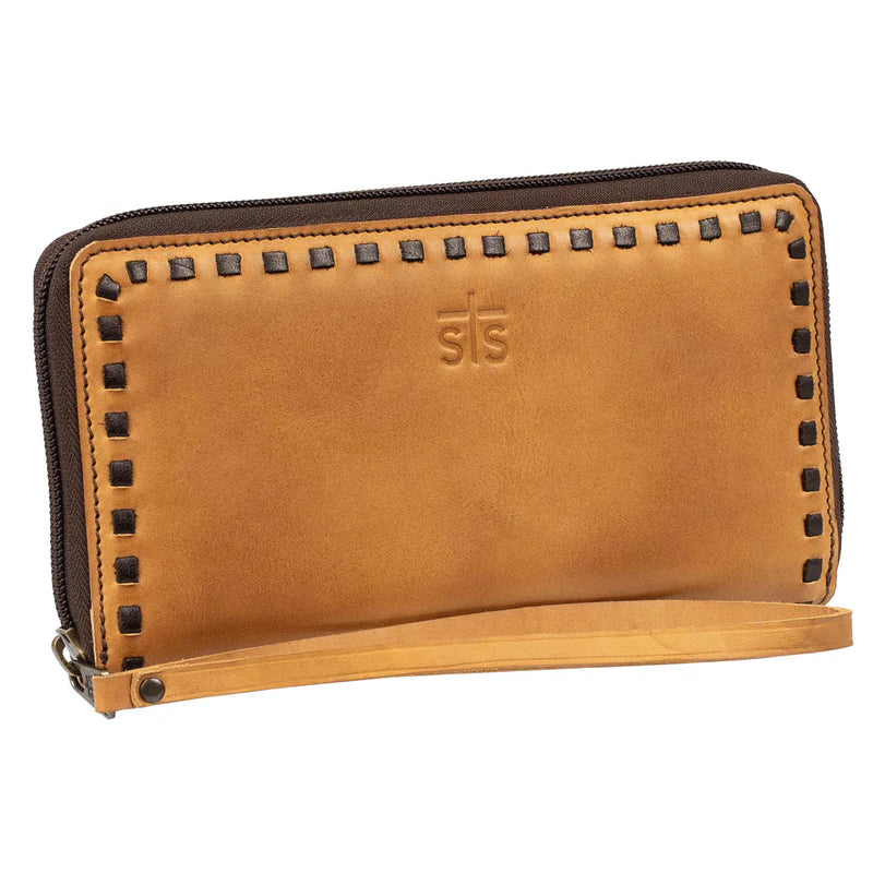 STS Ranchwear Bandera Tan Berkley Bifold Wallet