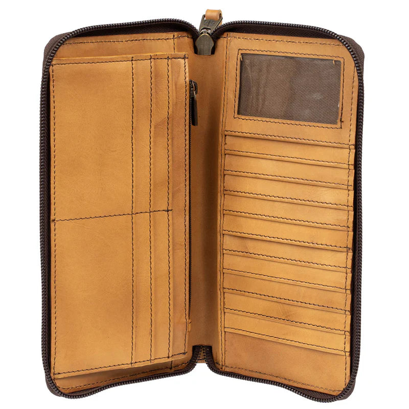 STS Ranchwear Bandera Tan Berkley Bifold Wallet