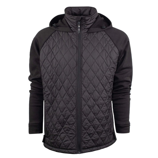 STS Ranchwear Men's Hunter Black Hooded Jacket