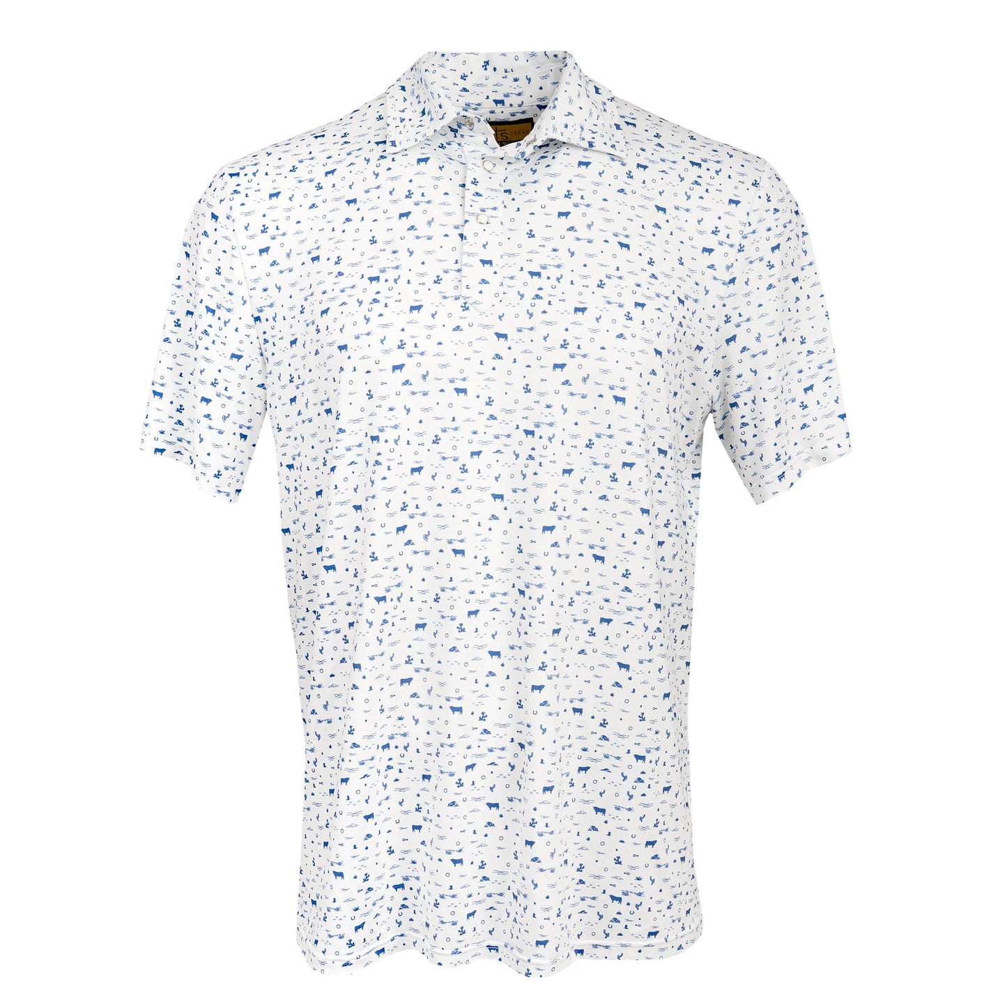 STS Ranchwear Fairway Polo in Blaze White