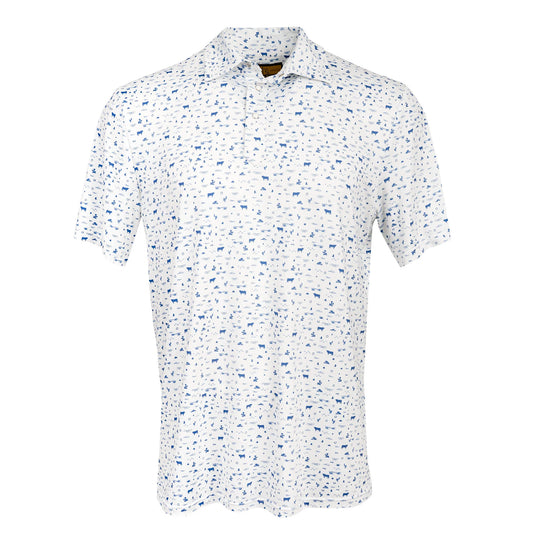 STS Ranchwear Fairway Polo in Blaze White