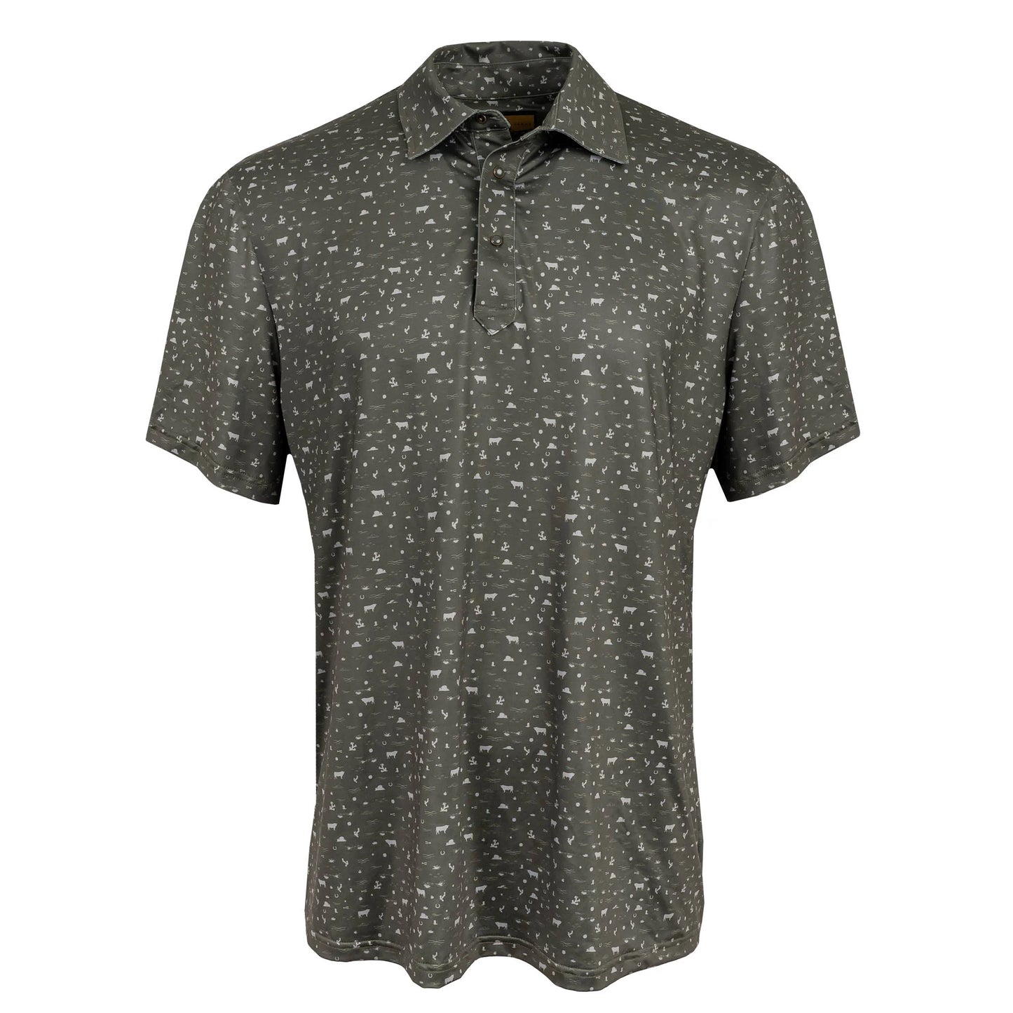 STS Ranchwear Fairway Polo in Forest Green