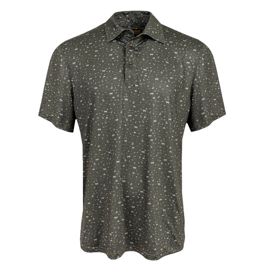 STS Ranchwear Fairway Polo in Forest Green