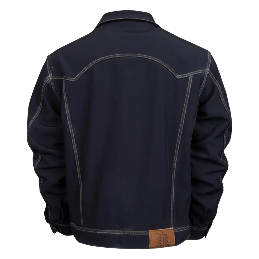 STS Ranchwear Men's Brumby Navy Jacket