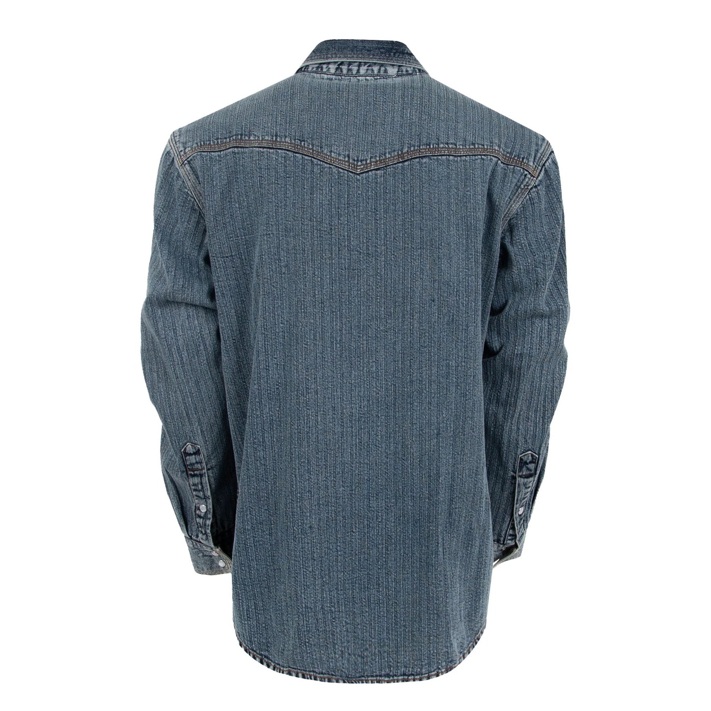 STS Ranchwear Men's Duke Denim Pearl Snap Shirt