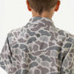 Burlebo Youth Performance Western Shirt in Classic Deer Camo
