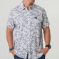 Burlebo Performance Button Up in White Camo