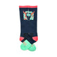 Lucky Chuck Lucky Clover Steer Head Performance Socks