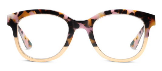 Peepers Georgia Pink Botanico/Gold Reading Glasses