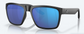 Costa Paunch XL Polarized Sunglasses in Matte Black/ Blue Mirror