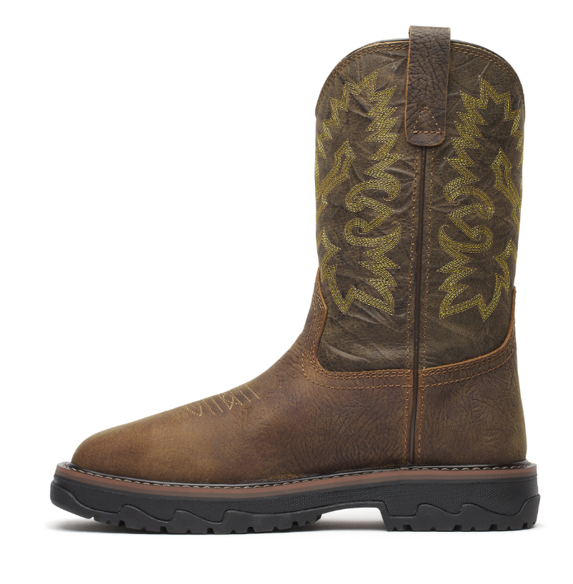 Thorogood Waterproof 11″ Brown/Sage Nano Square Toe Boot