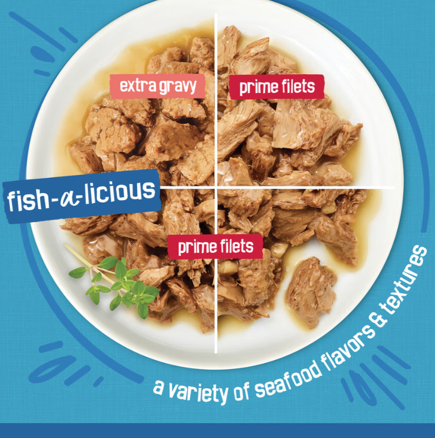 Purina Friskies Fish-a-Licious Wet Cat Food Variety Pack