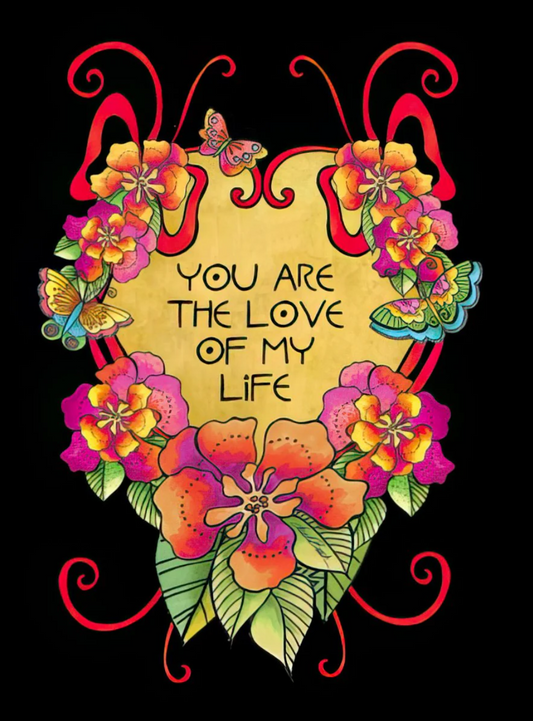 Anniversary Card- Love's Eternal Bloom