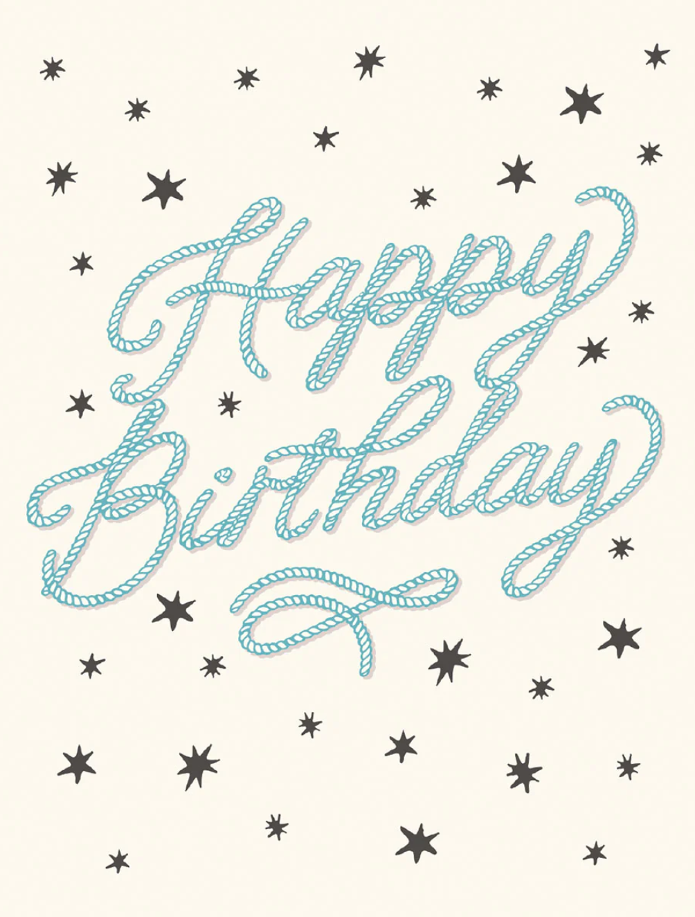 Birthday Card- Boot-Stompin' Starry