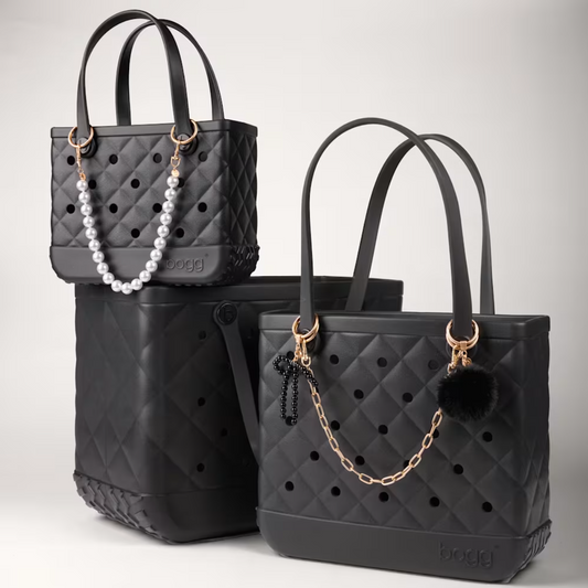 L.B.D. Black Pouf Bogg'd & Charmed