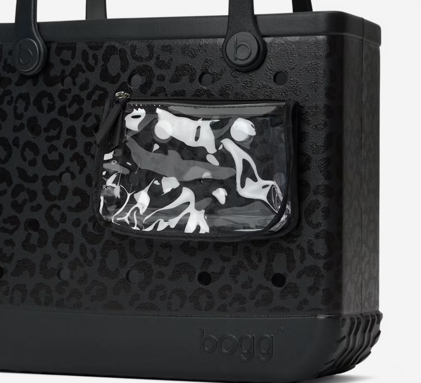 Onyx Leopard Baby Bogg Bag