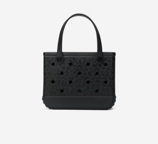 Onyx Leopard Bitty Bogg Bag
