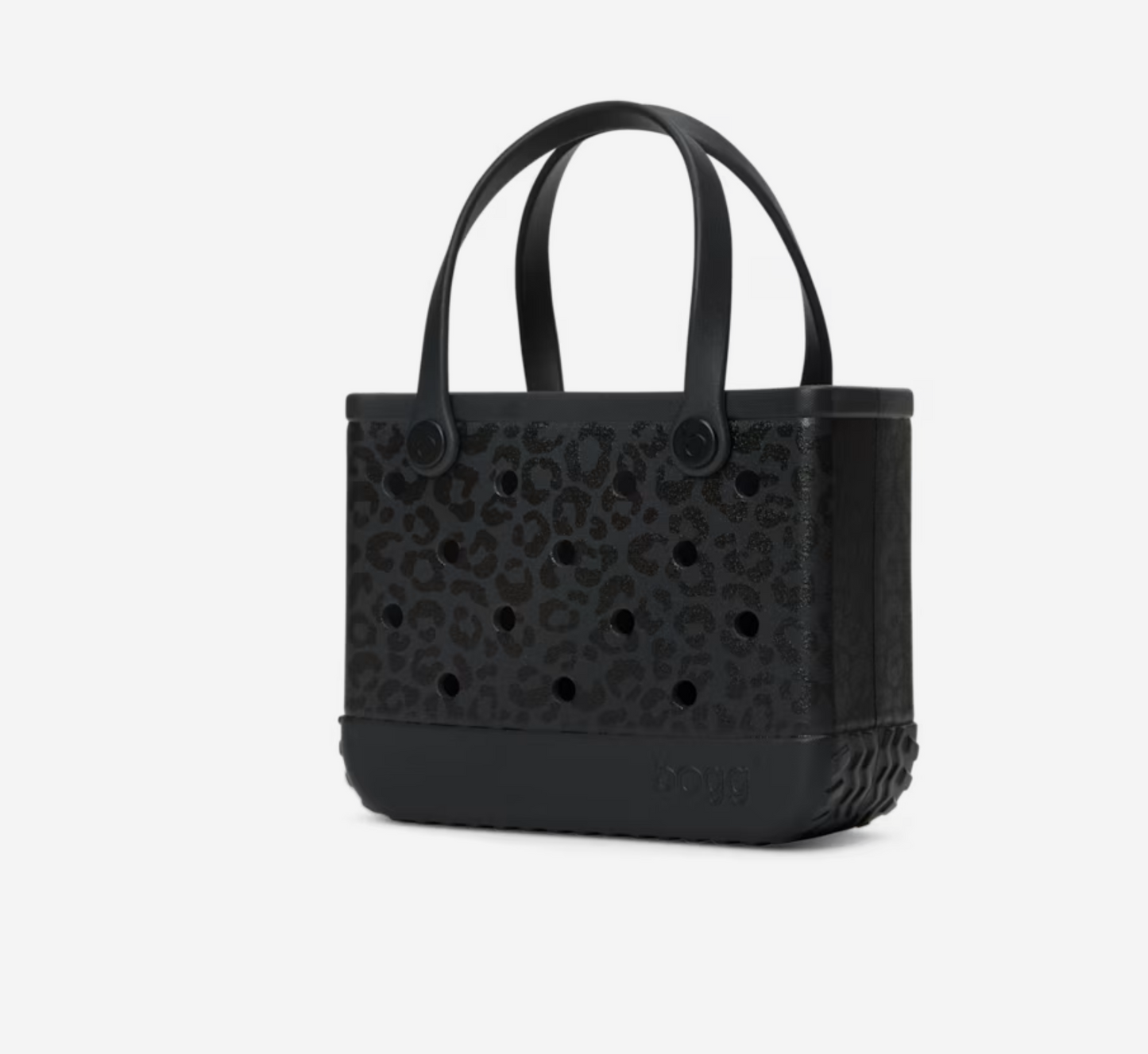 Onyx Leopard Bitty Bogg Bag