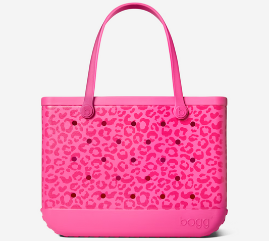 Purrr-fectly Pink Leopard Original Bogg Bag