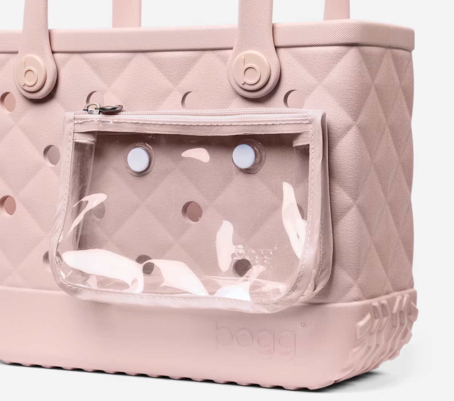 Quilted Rose Petal Bitty Bogg Bag