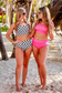 Sundazed Pink Polka Dot Two Piece Swimsuit
