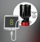 Dorcy 3400 Lumen Ultra HD USB-C Rechargeable Flashlight with Powerbank
