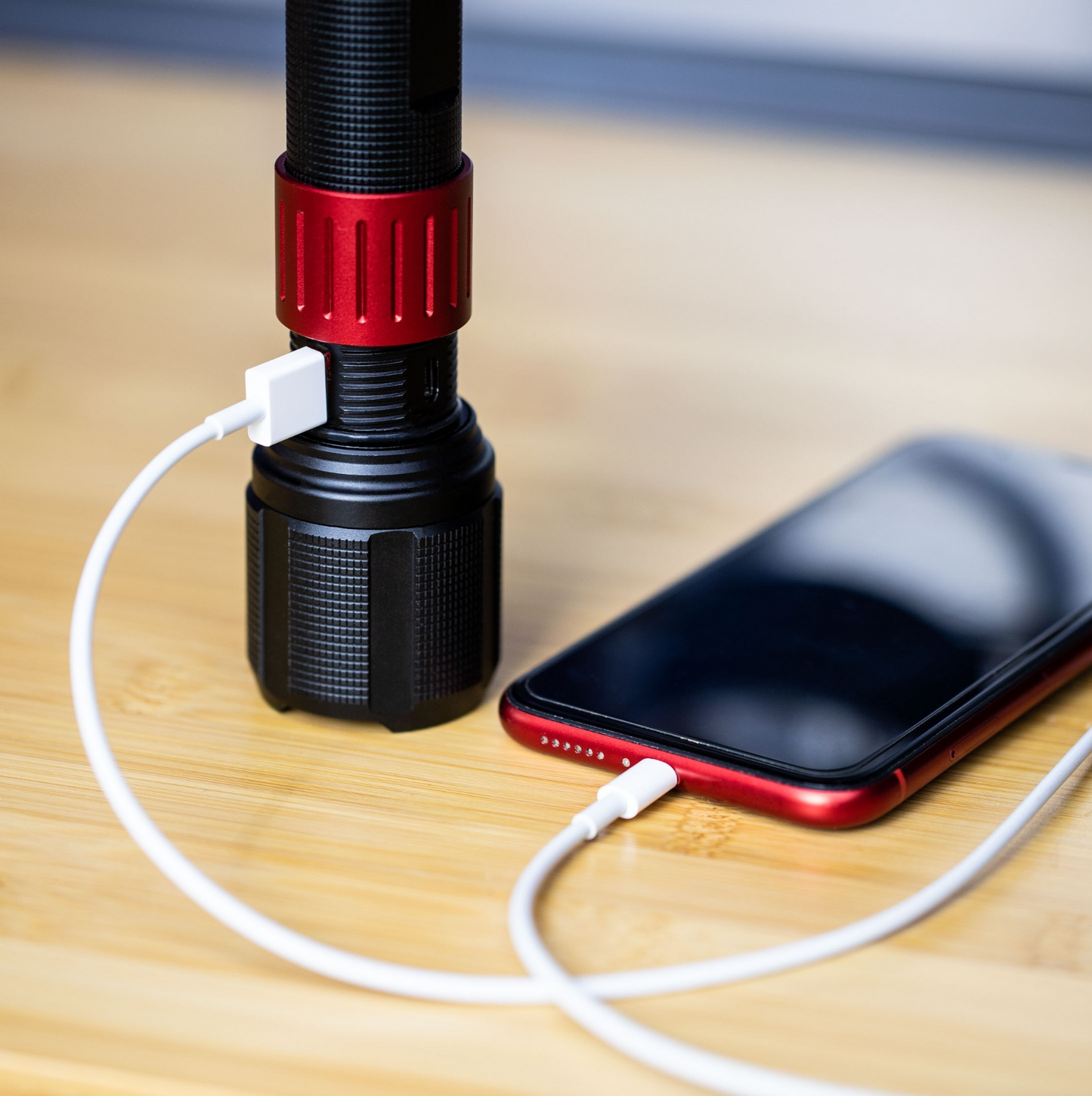 Dorcy Ultra HD 1000 Lumen USB Rechargeable Flashlight with Powerbank