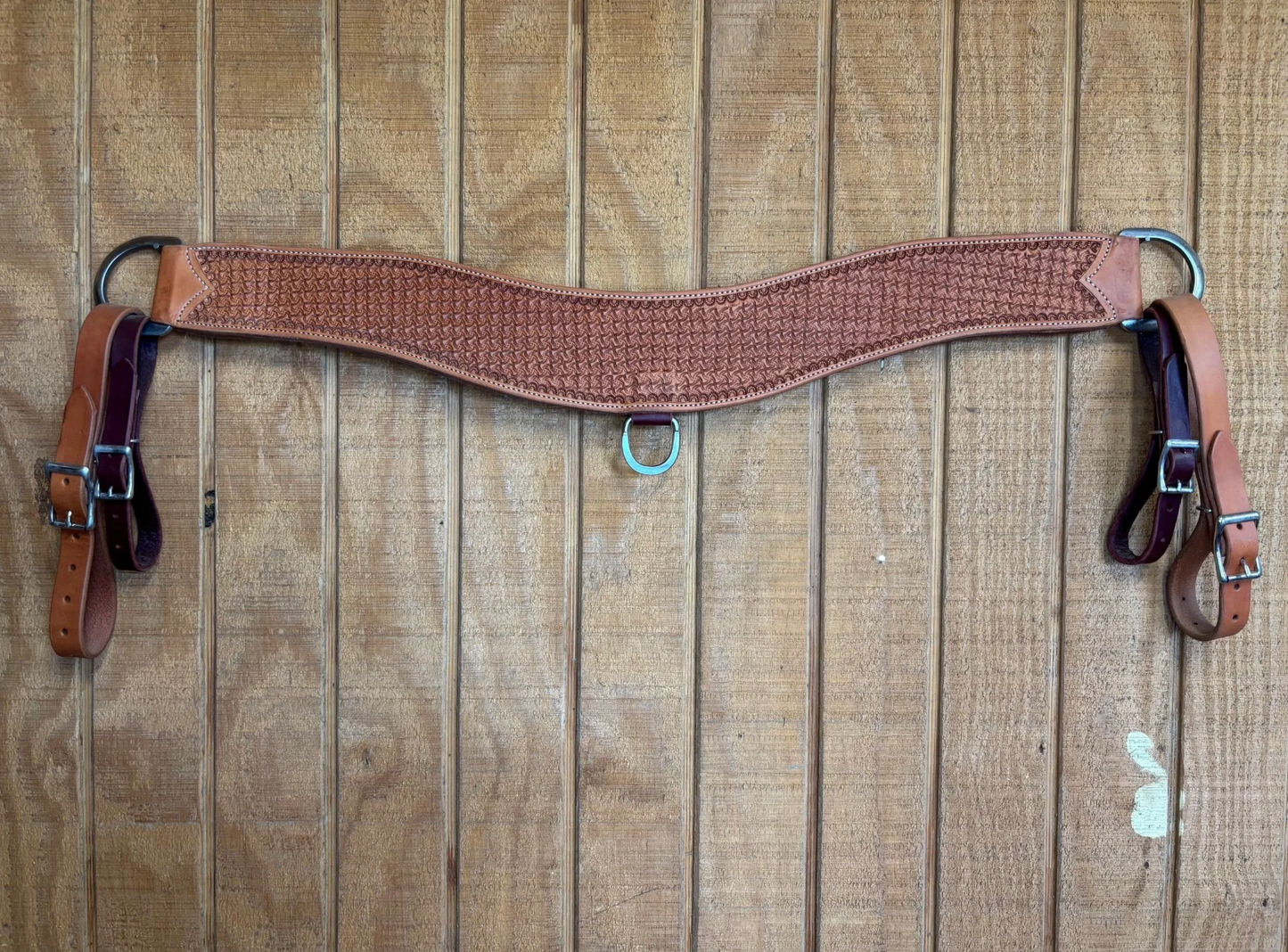3 1/2" Golden Spider Stamp Tripping Breast Collar