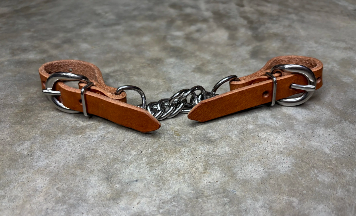 3 1-2" Flat Chain Curb Strap