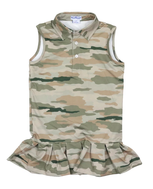 Blue Quail Classic Camo Polo Sleeveless Dress