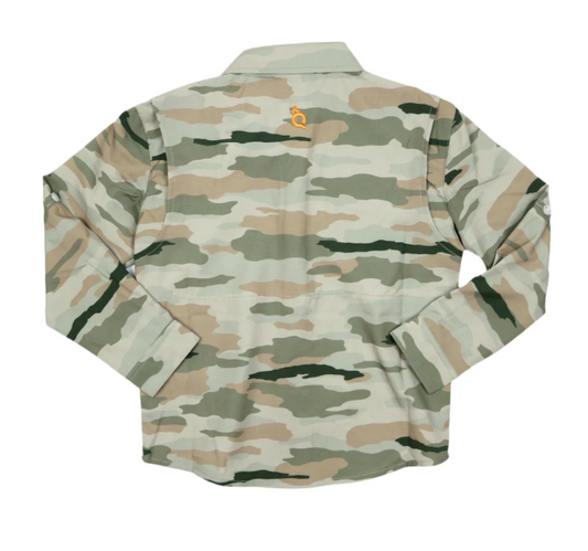 Blue Quail Classic Camo Long Sleeve Shirt