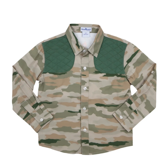 Blue Quail Classic Camo Long Sleeve Shirt