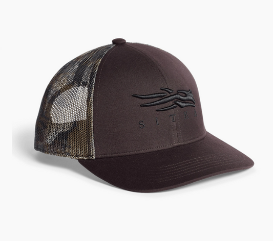 Sitka Icon Timber Mid Pro Trucker in Chocolate