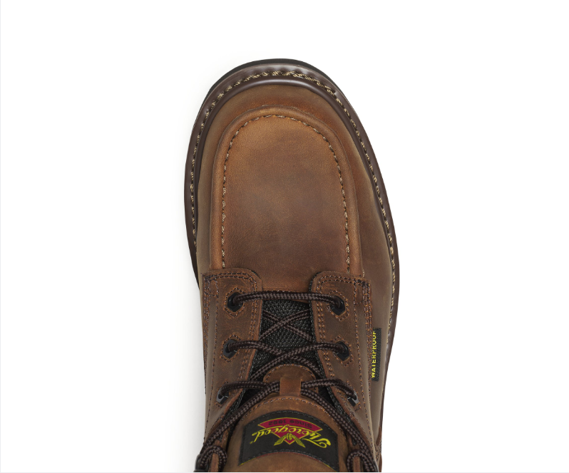 Thorogood Waterproof 6″ Crazy Horse Composite Moc Toe Work Boot