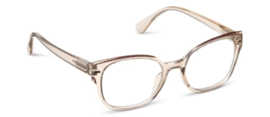 Peepers Glimmer Tan Reading Glasses