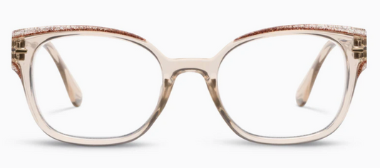 Peepers Glimmer Tan Reading Glasses
