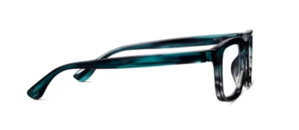 Peepers Otto Teal Ombre Horn Reading Glasses