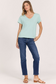 Dear John Vanya Tee in Canal Blue