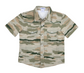 Blue Quail Classic Camo Pearl Snap Short Sleeve Shirt