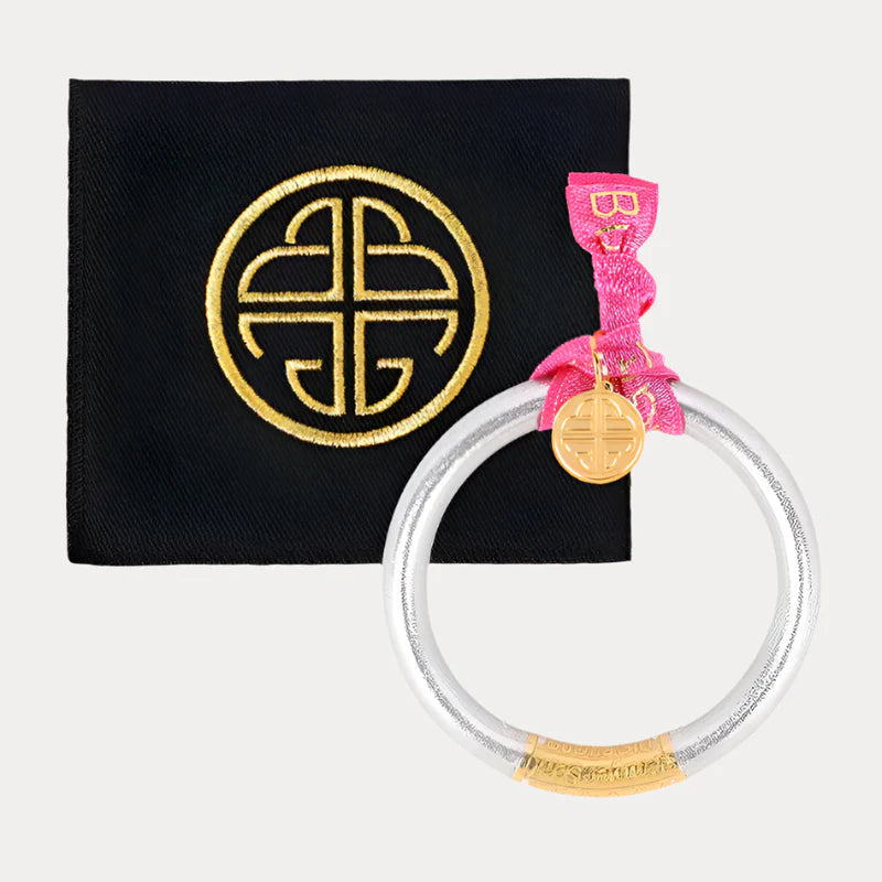 Silver Tzubbie All Weather Bangle® Serenity Prayer
