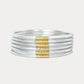 Silver Lumine All Weather Bangles®- Set of 6