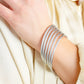 Silver Lumine All Weather Bangles®- Set of 6