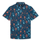 Raised by Coyotes Skulls & Daisies Polo