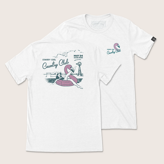 Cowboy Cool Country Club Tee