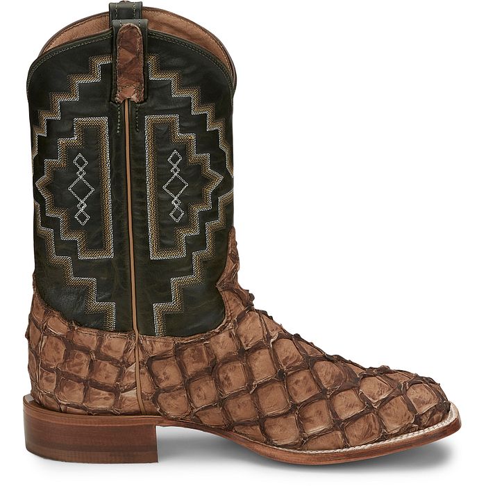 Tony Lama Leviathan Pirarucu 11" Western Boot